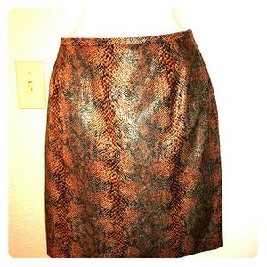 Animal print Skirt